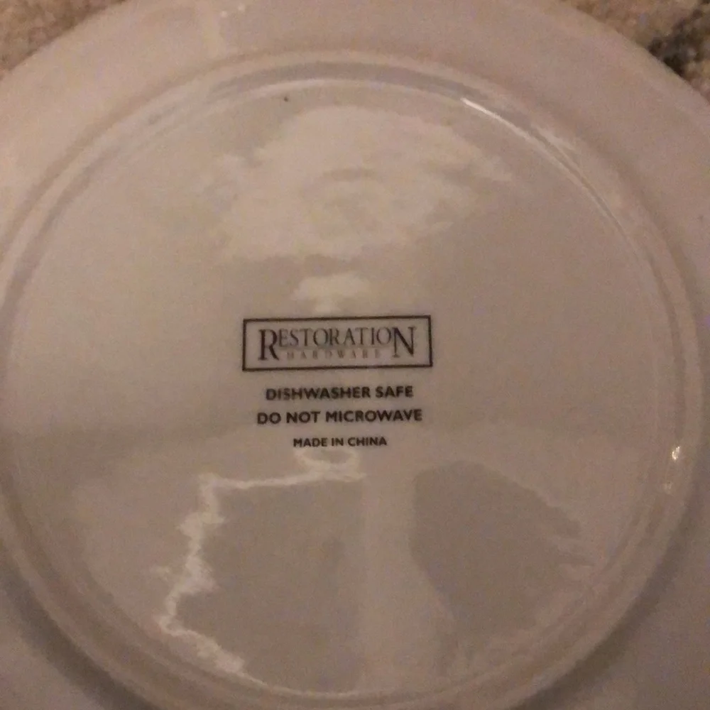 Holiday Table Setting for 2 ( plates and drink ware)